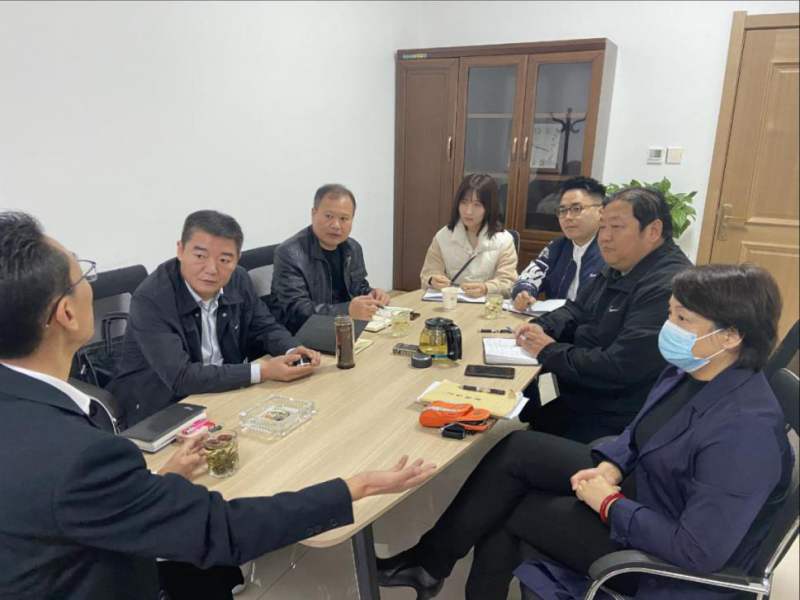 筑牢安全防線(xiàn)，沖刺年度目標--集團公司領(lǐng)導到泰弘公司、榮弘公司 檢查指導工作